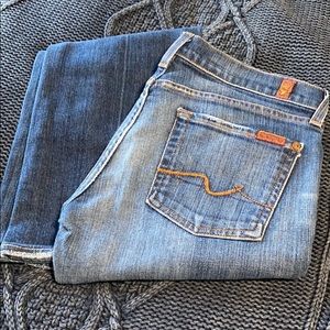 7 for All Mankind boot cut jeans